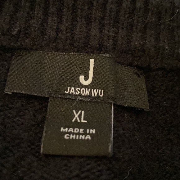 Jason Wu black gorgeous cashmere blend sweater - Picture 6 of 6